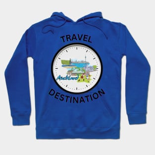 Travel to Auckland Hoodie